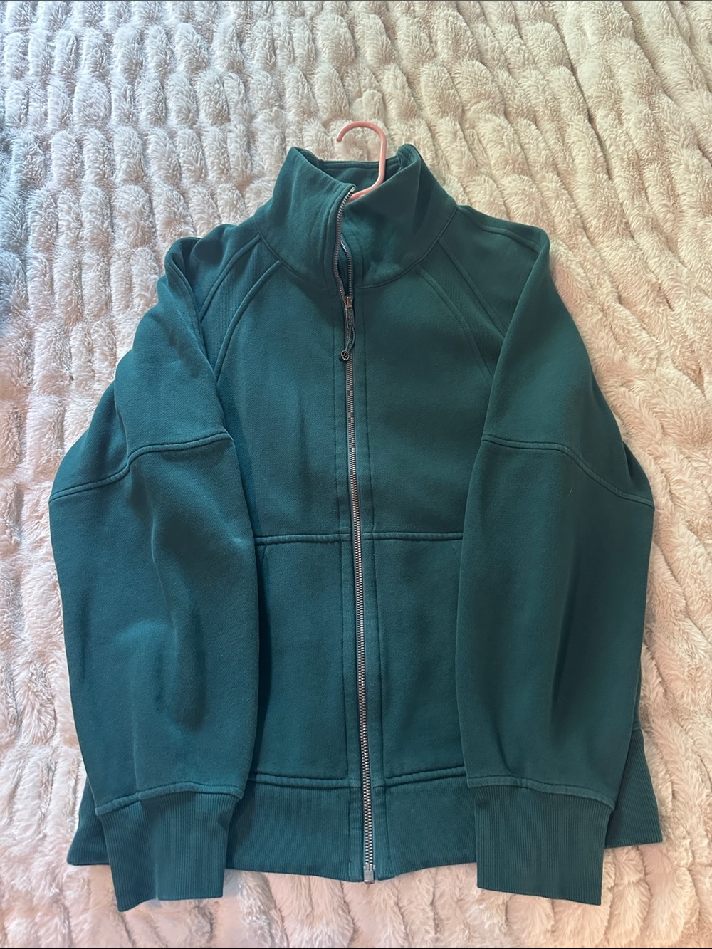 Women’s Lululemon Full Zip Scuba Forest Green Full-Zip Jacket XS/S